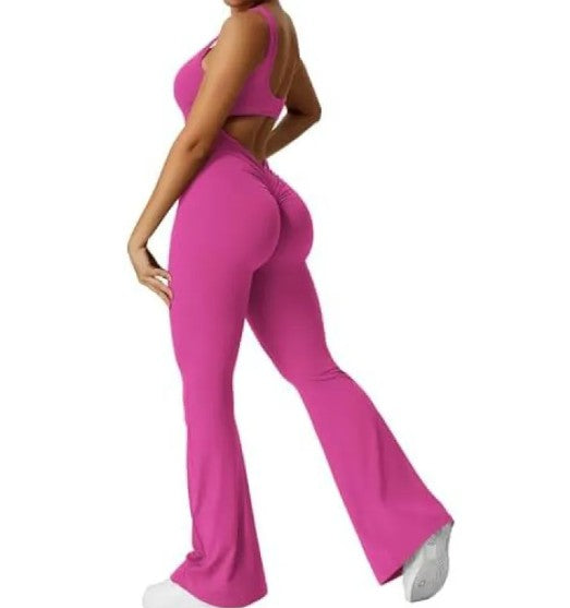 Conjunto de Gimnasio con Detalle Fruncido en V