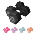 ZTTENLLY Sets de Pesas - Pares de Mancuernas de 5/10/15/20/25/36 lb - Conjunto de 2 Pesas para Manos - Fácil Agarre - Pesas para Brazos para Hombres y Mujeres Equipo de Ejercicio en Casa para Entrenamientos, Fitness y Entrenamiento de Fuerza