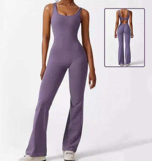 Conjunto de Gimnasio con Detalle Fruncido en V